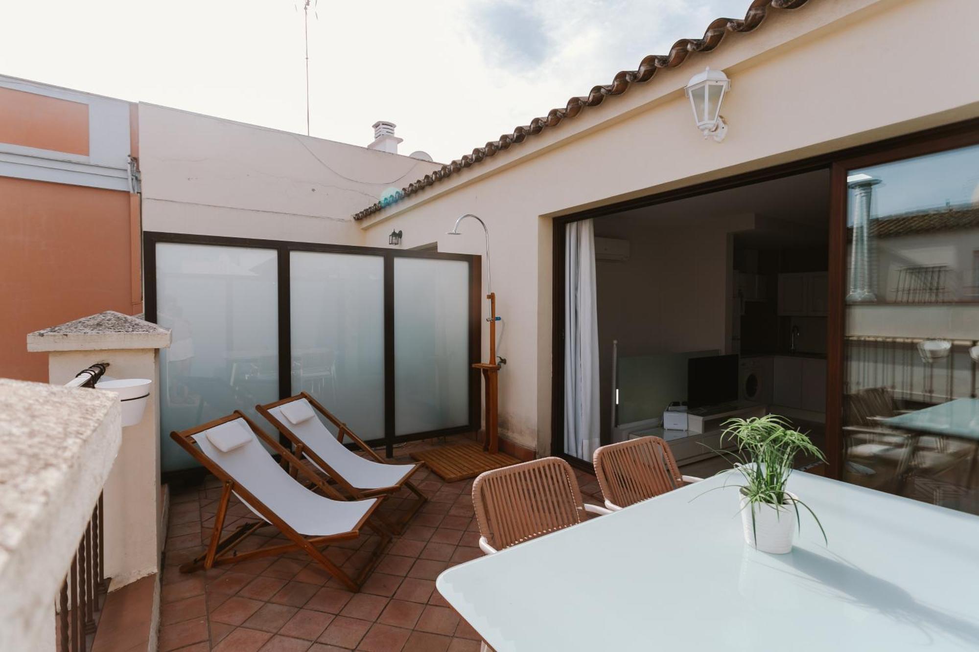 Apto. Con Terraza Privada Centro Sevilla Exteriér fotografie
